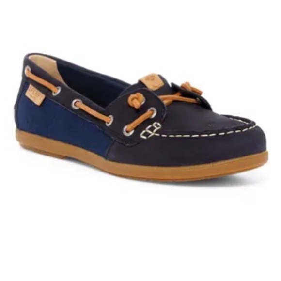 Sperry Coil Ivy Leather Boat Shoes Women's 9.5 M